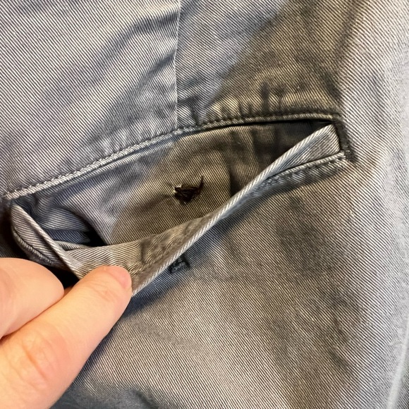 J. Crew Flex Men’s Pants, Gray, size 34x32, great condition! - Picture 4 of 6